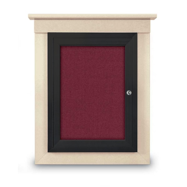 Letterboard, Burgundy/Cherry